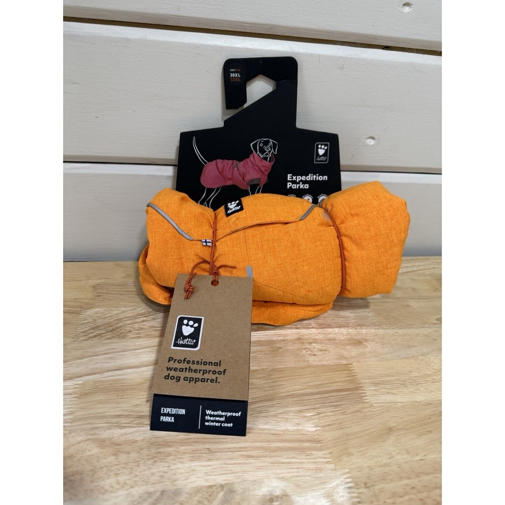 Hurtta Expedition Parka, Winter Dog Coat, Buckthorn, 12 In XL